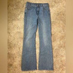 Express Size 8R Bootcut, High Rise Stretch Jeans